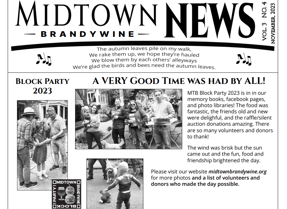 Midtown Brandywine News, November 2023